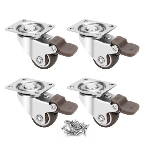 Möbelrollen set 25mm 45kg - 25mm,