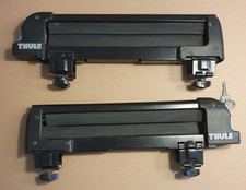 1 Paar Thule Skiträger Dachgepäckträger (30 cm) - gebraucht