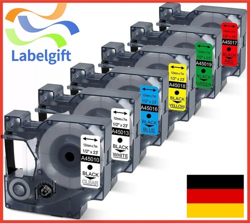 Schriftband für dymo - d1, 45013