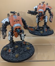 Warhammer 40k Armiger Warglaives  Schwertknappen Bemalt Imperial Knights / x2