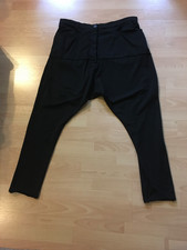 Rundholz Black Label, Hose, Tiefschritt, schwarz, Größe XL, wenig getragen