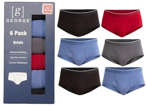 George herren 6er pack - george,