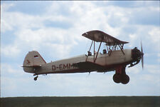Dia D-EMMI Focke-Wulf Fw44 Stieglitz Flugzeug 35mm ungerahmt O183-2-3