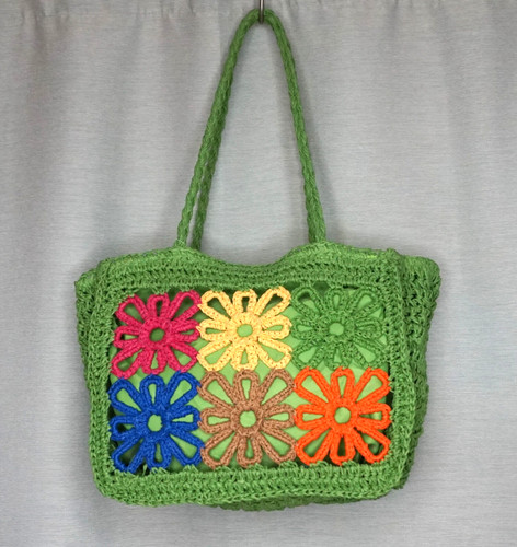 Hippie bast tasche strohtasche - hippie,