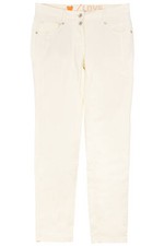 Cecil Gesa Cordjeans Casual Fit Slim Leg Damen Stretch Jeans Hose Weiß Braun