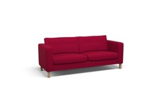 Bezug für 3-sitzer Sofa IKEA-Karlstad rot