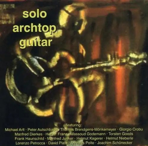 Various solo archtop guitar - various,