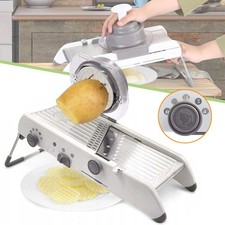 Mandoline Gemüsehobel Gemüseschneider Multifunktion Scheiben Edelstahl Gemüsehob