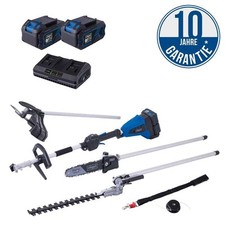 Scheppach Akku Multifunktionsgerät BC-MFH400-X 20V-IXES 2x4,0Ah Akku+Doppellader