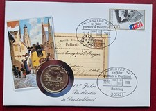 Numisbrief DDR  25 Jahre