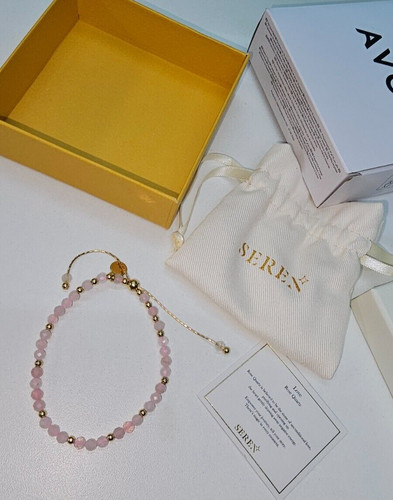 Avon armband seren rosenquarz - seren,
