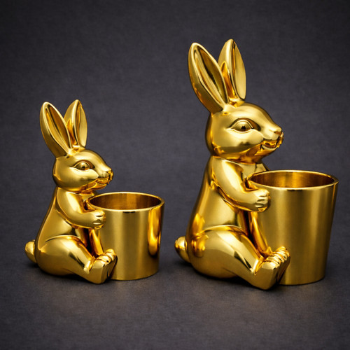Keramik hase mit - keramik, in