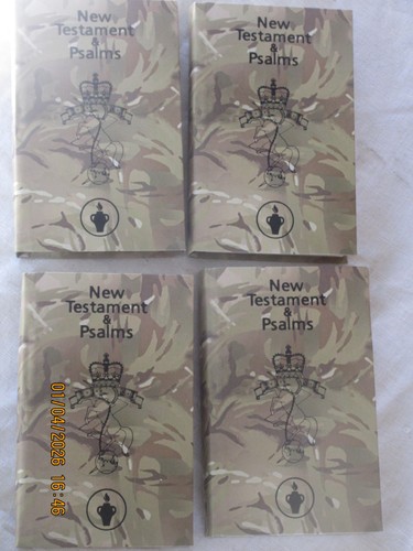 British army bibel reme - 4x, bibel,reme