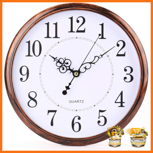 Wanduhr zoll retro - wanduhr,