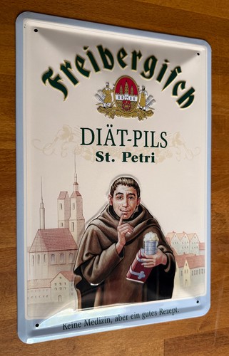 Blechschild freiberger diät - blechschild,