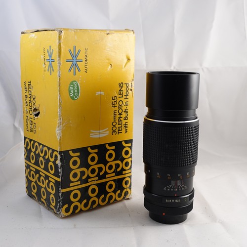Canon soligor 300mm - canon, f5.5