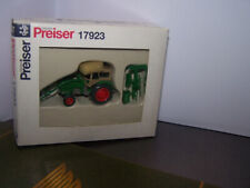PREISER 17923 DEUTZ D 62 mit BAAS-Frontlader/FRITZMEIER Verdeck ungeöffnete Ovp.