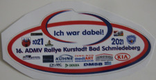 Orig. Event Aufkleber 16. ADMV