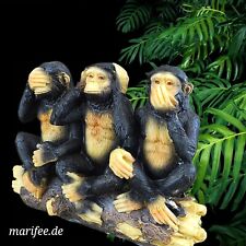 Die Drei Affen, nichts sehen