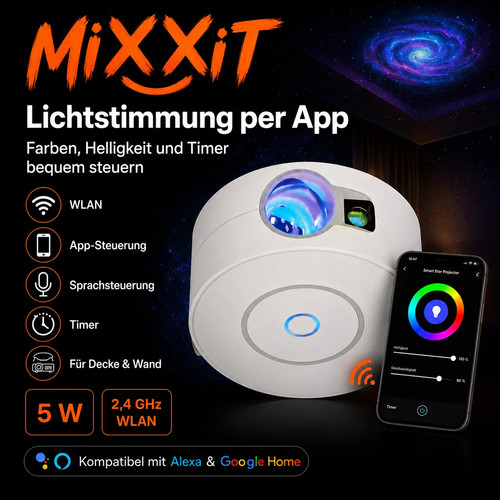 Smart star projector - star,