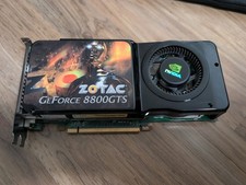 ZOTAC GeForce 8800gts 512MB DDR3 DUAL DVI/HDTV ZT-88ES2P-FSP