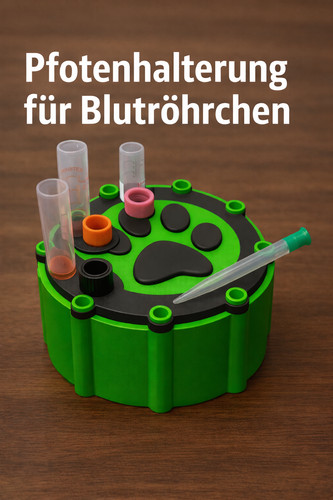 Blutröhrchen halter tierarzt - halter,