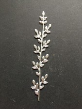 Verzierwachs Ranke silber