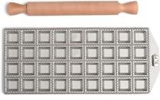 Marcato Ravioli Maker Press Maschine 35 mm Quadratischer Schnitt NEU R2509