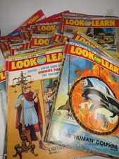 VINTAGE LOOK & LEARN MAGAZINES