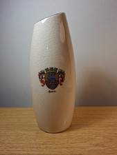 Vase Goldrand mit Wappen