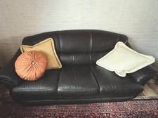 Longlife Ledercouch 3er 2er