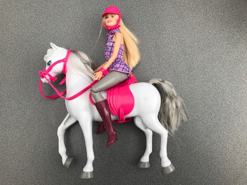 Barbie pferd mit reiterin - pferd,