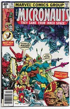 MARVEL Bronze Age : Micronauts #15 (Michael Golden) Howard Chaykin (MEGO TOYS)
