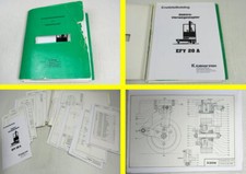 Irion EFY20A Elektro-Vierwegestapler Ersatzteilliste Ersatzteilkatalog