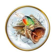 Angeln, Fischerei Anstecknadel