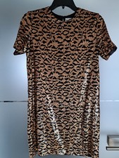 zara pailletten kleid Gr. S