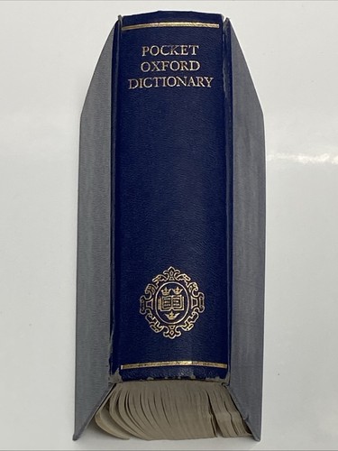 The pocket oxford dictionary - pocket,