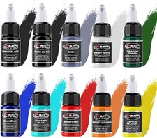 CNC Tattoo Farbe Set - Kit 10