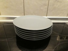 6 Kuchenteller IKEA Dinera 18691*grau blau