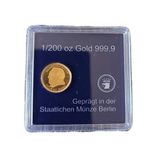 Helmut Kohl Gold Prägung
