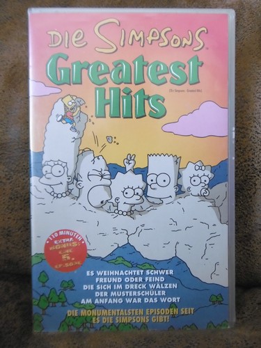 Vhs die simpsons - -, greatest