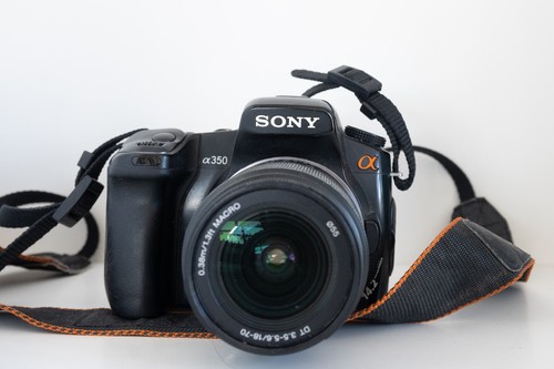 Sony alpha a350 - a350, ccd