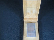 S.T Dupont Feuerzeug Lighter Silber  Linie 1 Full Set  Überholt mit Garantie