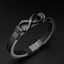 UNIQAL | Lederarmband Herren