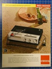 SHARP Cassette Recorder with