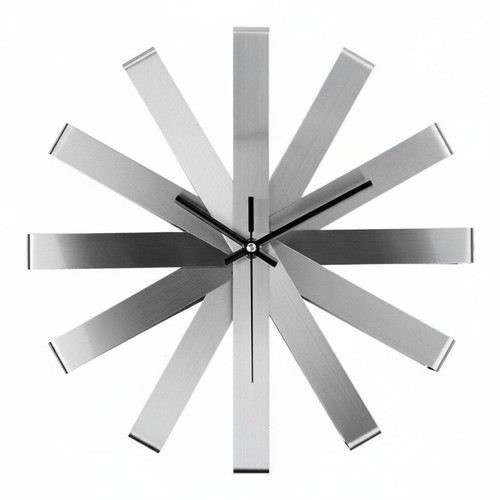 Edelstahl wanduhr modernes - edelstahl-wanduhr,
