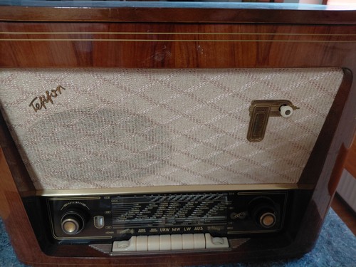 Röhrenradio mit tefifon - mit,