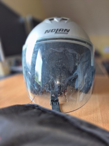 Nolan motorradhelm weiß - motorradhelm,,