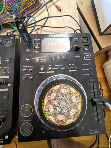 Mal pioneer cdj 350 - 2x, cdj-350