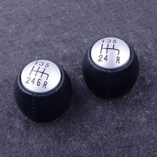 Schaltknauf Knauf Schwarz 5/6